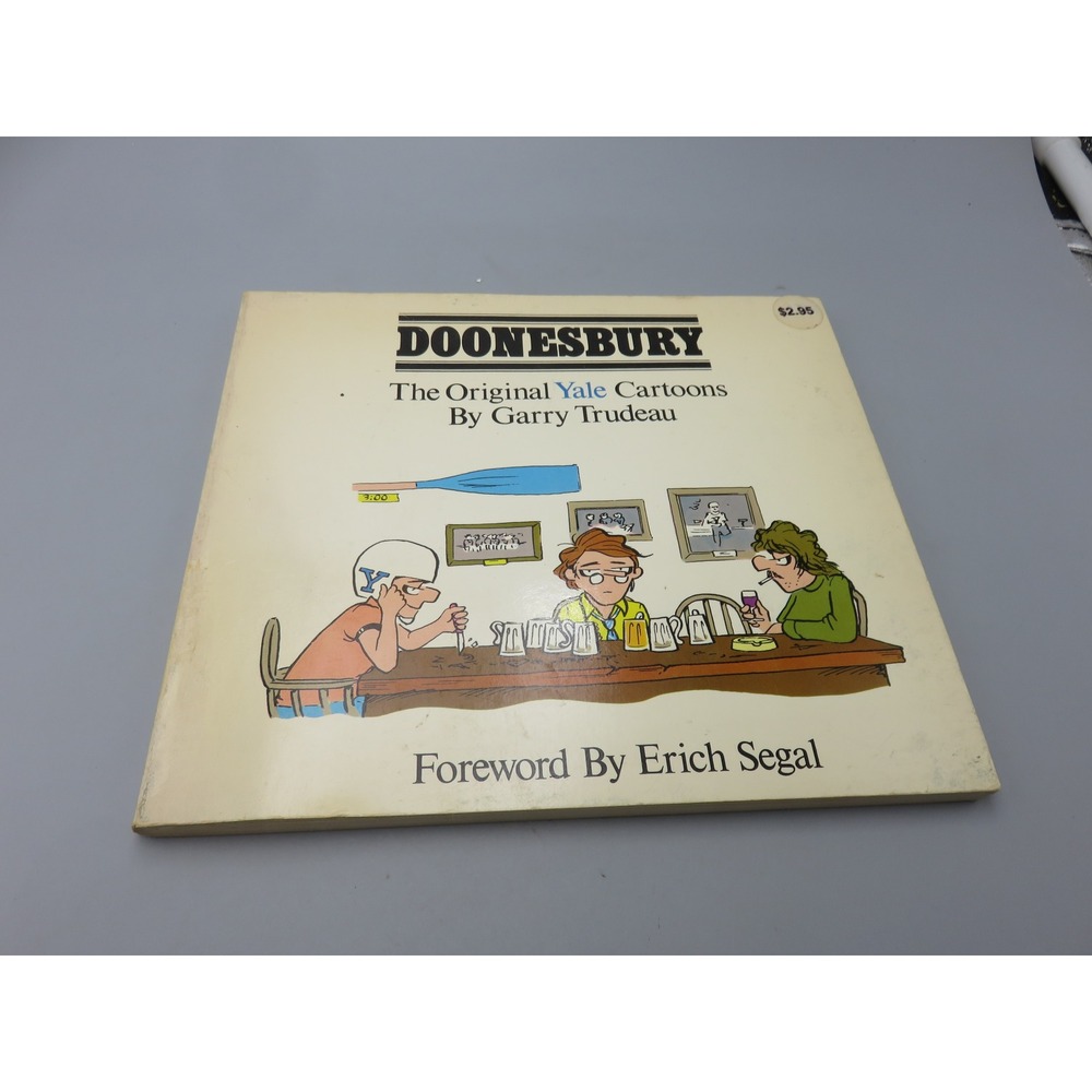 Doonesbury The Original Yale Cartoons Garry Trudeau 1979 Paperback Erich Segal